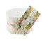 Bella Solids 2.5" Strip Junior Roll (Junior Jelly Roll) in White by Moda for Moda (9900JJR 98)